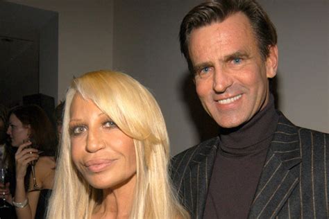 versace canada interview|donatella versace husband.